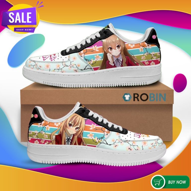 Aisaka Taiga Air Force Shoes Toradora Custom Anime Sneakers