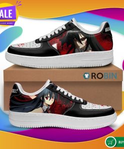 Akame Air Force Shoes Akame Ga Kill Custom Anime Sneakers Akame Air Force Shoes Akame Ga Kill Custom Anime Sneakers