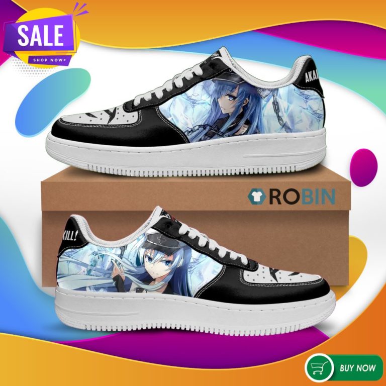 Akame Ga Kill Esdeath Air Force Shoes Custom Anime Sneakers