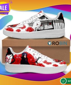 Akatsuki Itachi Air Force Sneakers Naruto  Anime NAF Shoes