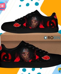 Akatsuki Itachi Skate Shoes Naruto Anime Custom Sneaker