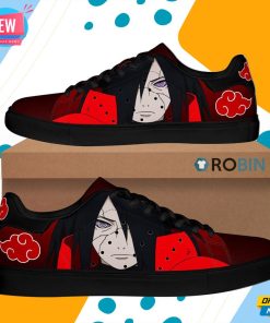 Akatsuki Madara Skate Shoes Naruto Anime Custom Sneaker