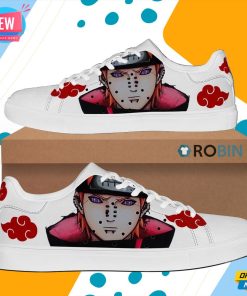 Akatsuki Nagato Pain Skate Shoes Naruto Anime Custom Sneaker Akatsuki Nagato Pain Skate Shoes Naruto Anime Custom Sneaker