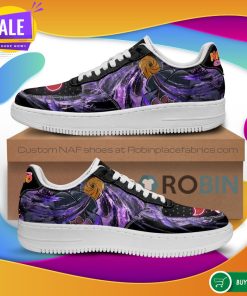 Akatsuki Tobi Air Force Sneakers Custom Naruto Anime NAF Shoes Leather