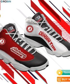 Alabama Crimson Tide Team Sneakers Football Team Sneakers Jordan 13 Shoes Alabama Crimson Tide Team Sneakers Football Team Sneakers Jordan 13 Shoes