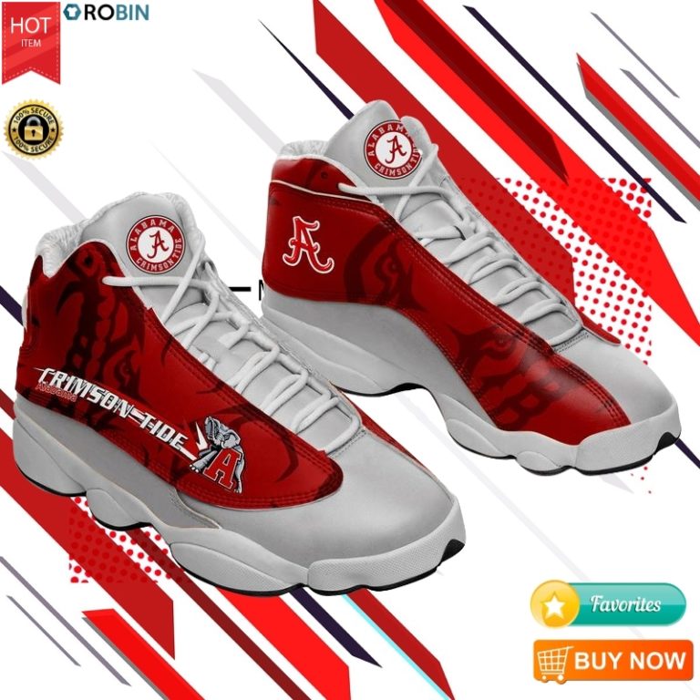 Alabama Crimson Tide Team Sneakers Jordan 13 Shoes