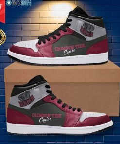 Alabama Crimson Tide Cruise Shoes – Jordan 1 High Sneaker Alabama Crimson Tide Cruise Shoes – Jordan 1 High Sneaker