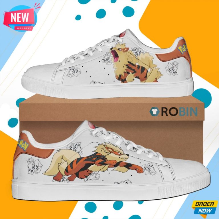 Arcanine Skate Shoes Pokemon Stan Smith Shoes