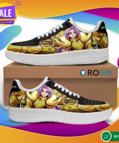 Aries Mu Air Force Sneakers Uniform Saint Seiya Anime Custom NAF Shoes