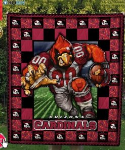 Arizona Cardinals Football Quilt Blanket Arizona Cardinals Football Quilt Blanket