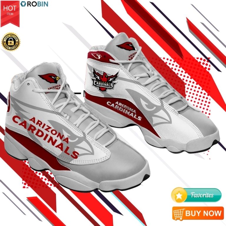 Arizona Cardinals Sneakers Football Sneaker Jordan 13 Shoes
