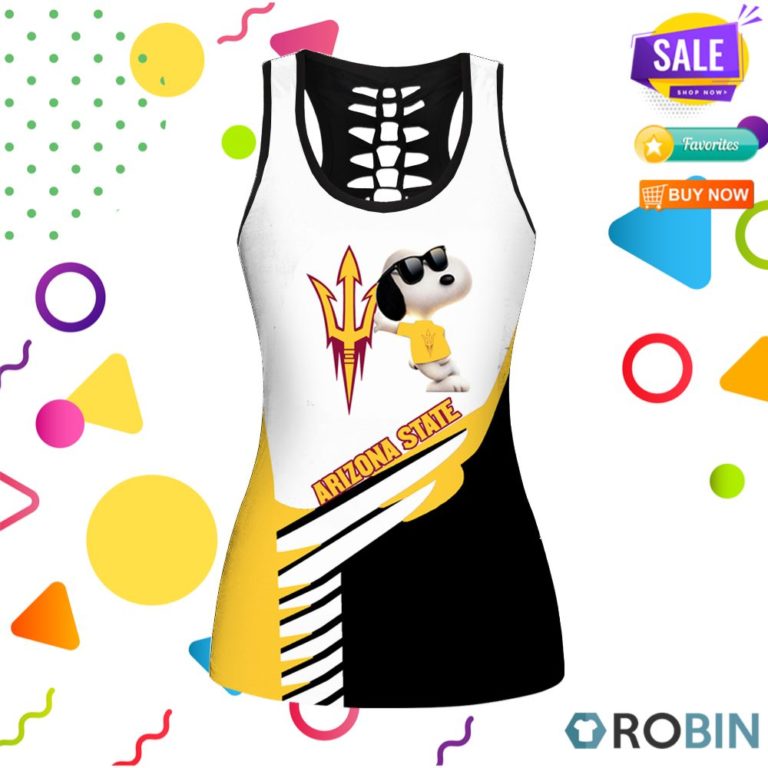 Arizona State Sun Devils Snoopy Hollow Tanktop & Legging Set