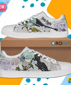Asada Shino Skate Shoes Sinon Sword Art Online Anime Sneaker Asada Shino Skate Shoes Sinon Sword Art Online Anime Sneaker