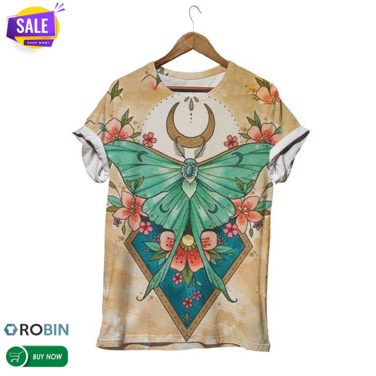 Darling Butterfly  3D All Over Print T-Shirt