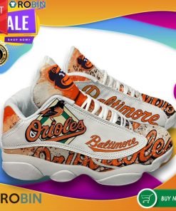 Baltimore Orioles Baseball Team Air Jordan 13 Sneakers