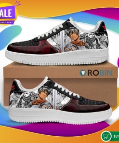 Berserk Casca Air Force Sneakers Berserk Anime Custom NAF Shoes Mixed Manga