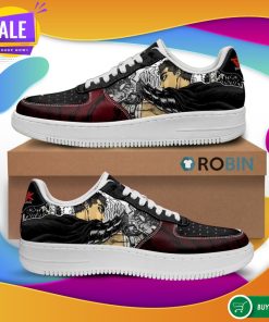 Berserk Guts Air Force Sneakers Berserk Anime Custom NAF Shoes Mixed Manga