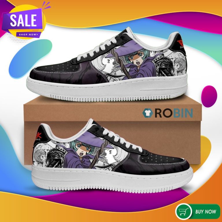 Berserk Schierke Air Force Sneakers Berserk Anime Custom NAF Shoes Mixed Manga