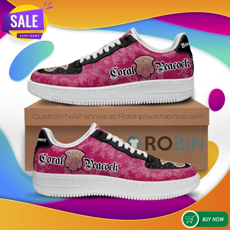 Black Clover NAF Shoes Magic Knights Squad Coral Peacock Air Force Sneakers Anime