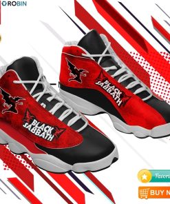 Black Sabbath Rock Band Sneakers Hard Rock Jordan 13 Shoes