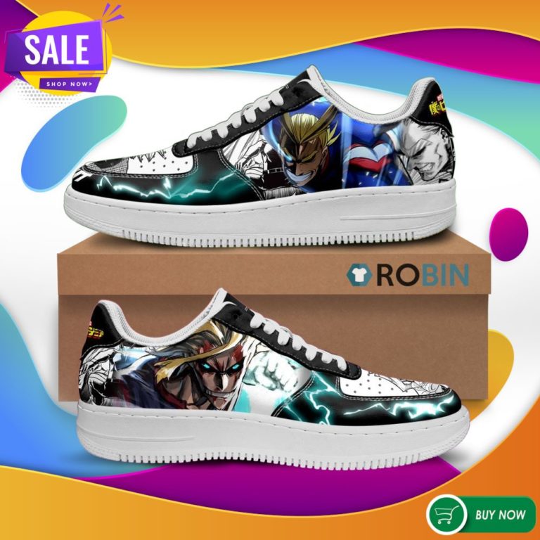 Boku No Hero Academia All Might Air Force Shoes