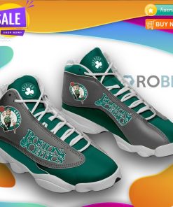 Boston Celtic Basket Ball Team Air Jordan 13 Shoes