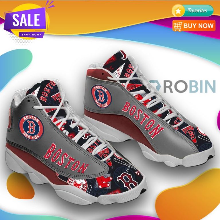 Boston Red Sox Basketball Team Air Jordan 13 Shoes