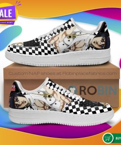 Bruno Bucciarati Air Force Sneakers JoJo Anime NAF Shoes