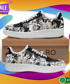 Bruno Bucciarati Air Force Sneakers Manga Style JoJo’s Anime NAF Shoes
