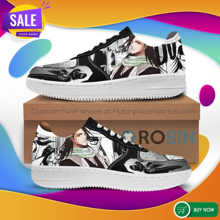 Byakuya Air Force Sneakers Bleach Anime NAF Shoes