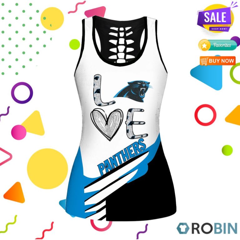 Carolina-Panthers-Love-Hollow-Tanktop-&-Legging-Set