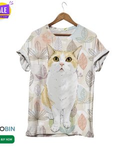 Dreaming Kitty  3D All Over Print T-Shirt Dreaming Kitty  3D All Over Print T-Shirt