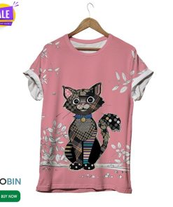Bug Art Kitten  3D All Over Print T-Shirt