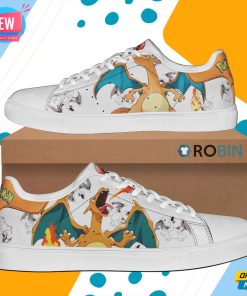 Charizard Skate Shoes Pokemon Stan Smith Shoes Charizard Skate Shoes Pokemon Stan Smith Shoes