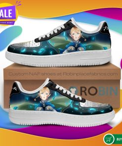Charlotte Roselei Air Force Sneakers Black Clover Anime NAF Shoes