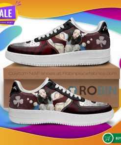 Charmy Pappitson Air Force Sneakers Black Bull Knight Black Clover Anime NAF Shoes