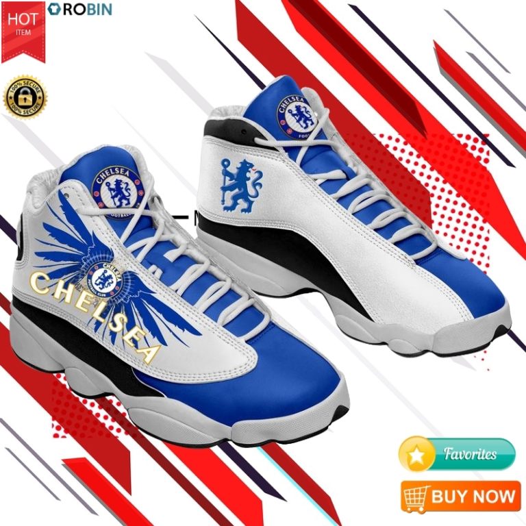Chelsea Sneakers Football Team Sneakers Jordan 13 Shoes