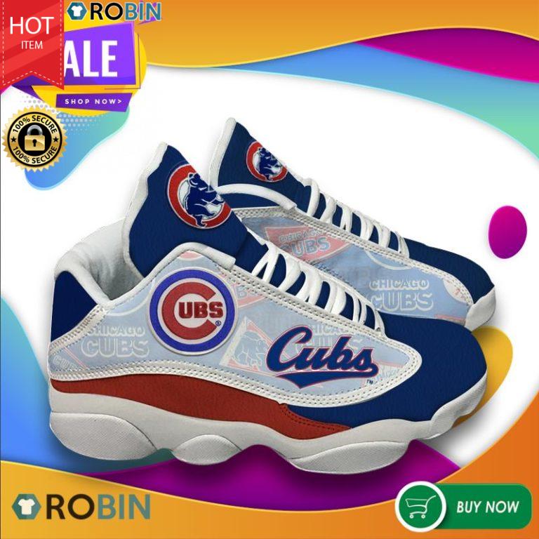 Chicago Cubs Baseball Team Air Jordan 13 Sneakers