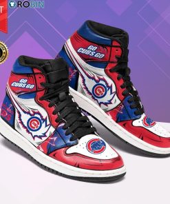 Chicago Cubs Shoes – Jordan 1 High Sneaker