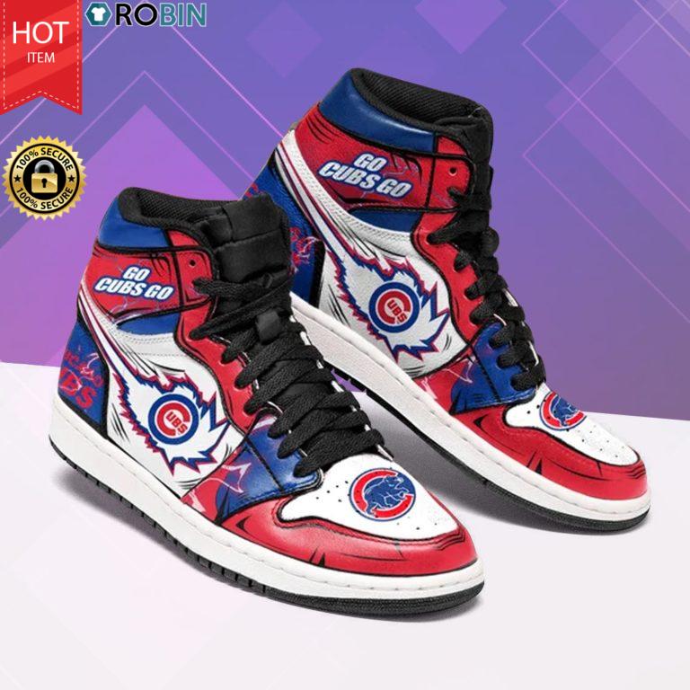 Chicago Cubs Shoes – Jordan 1 High Sneaker