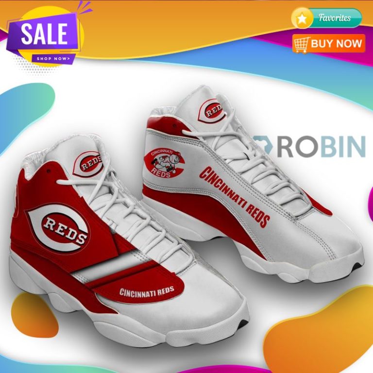 Cincinnati Reds Air Jordan 13 Shoes