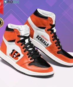 Cincinnati Bengals Nfl Football Shoes – Jordan 1 High Sneaker