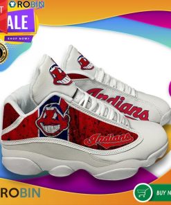 Cleveland Indians Baseball Team Air Jordan 13 Sneakers Cleveland Indians Baseball Team Air Jordan 13 Sneakers