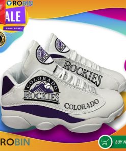 Colorado Rockies Air Jordan 13 Sneakers Colorado Rockies Air Jordan 13 Sneakers