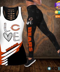 Chicago-Bears-Love-Hollow-Tanktop-&-Legging-Set Chicago-Bears-Love-Hollow-Tanktop-&-Legging-Set