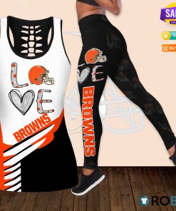 Cleveland-Browns-Love-Hollow-Tanktop-&-Legging-Set Cleveland-Browns-Love-Hollow-Tanktop-&-Legging-Set