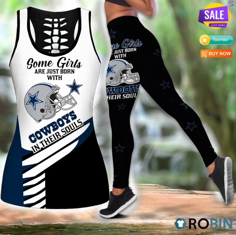 Dallas Cowboys In Souls Some Girls Hollow Tanktop & Legging Set