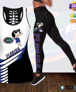 Florida Gators Snoopy Hollow Tanktop & Legging Set Florida Gators Snoopy Hollow Tanktop & Legging Set