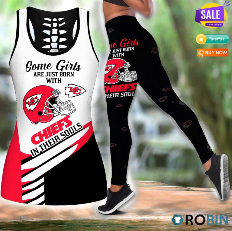 Kansas City Chiefs In Souls Some Girls Hollow Tanktop & Legging Set