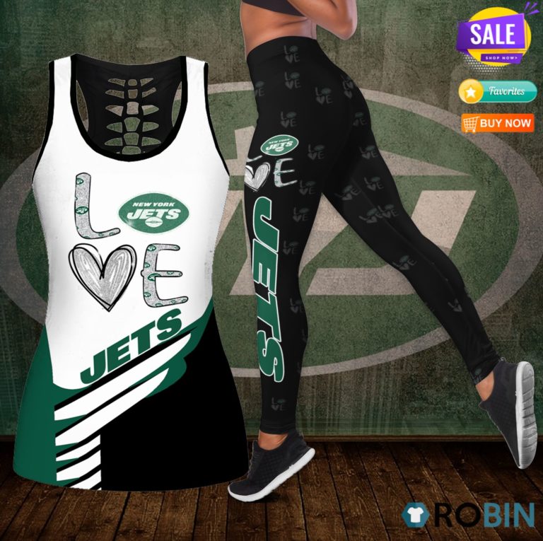 New York Mets Love Hollow Tanktop & Legging Set